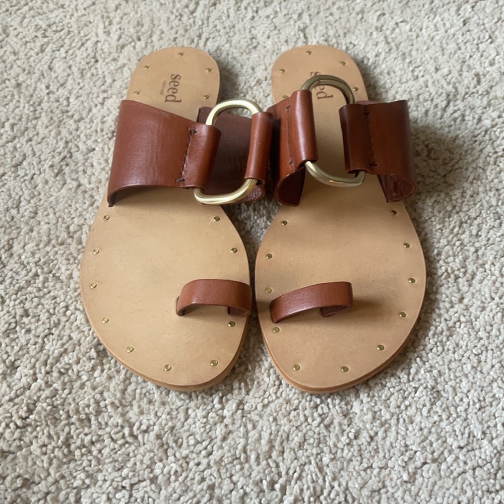 Seed Australia brand new leather sandals! - Picture 3 of 8